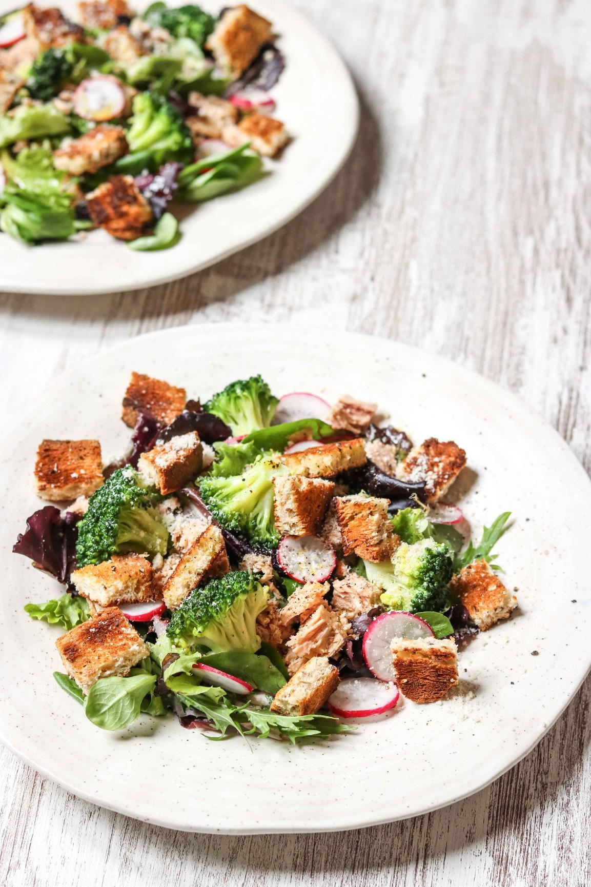 Tuna & Broccoli Salad With Honey Vinaigrette