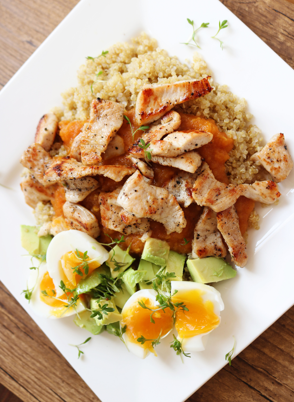 Turkey & Quinoa With Sweet Tomato Sauce